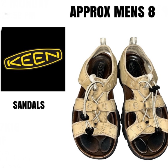 Men’s keen sandals 8 waterproof no size dot - Picture 1 of 5